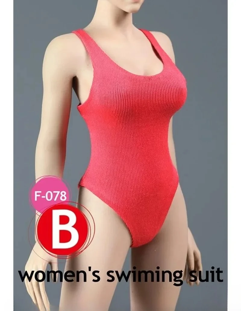 1/6 Scale Sexy Bikini Swimsuit Bodysuit Multicolor Lingerie Clothes Model for 12\