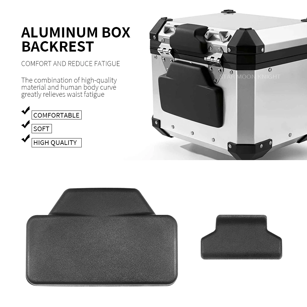 

Motorcycle Accessories Rear Case Box Cushion Backrest Top Case Backrest Pad For Tiger 800 For Tiger 1200 For Tiger 900