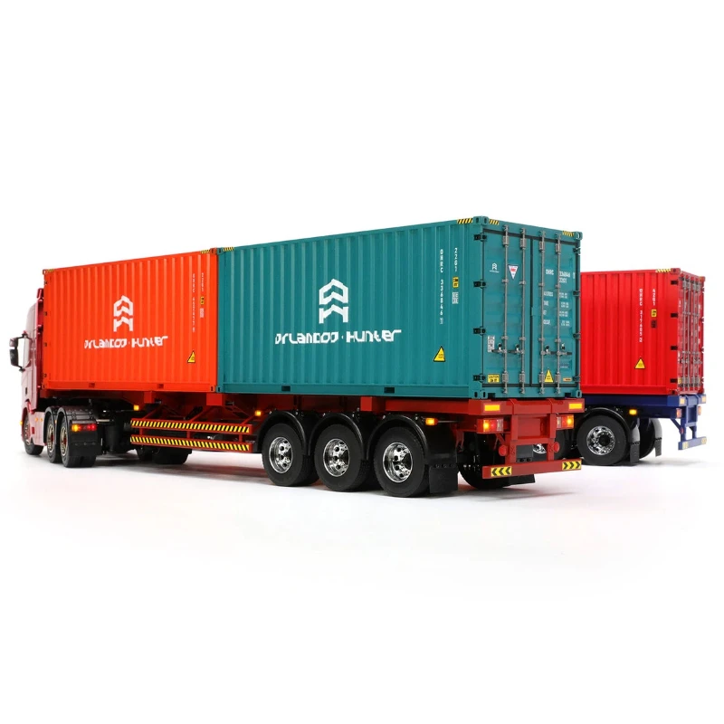 Orlandoo Hunter 1/32 Container Trailer KIT Unassembled Scale Detail Parts for RC Truck Upgrade Accessories Replacement Set Kit
