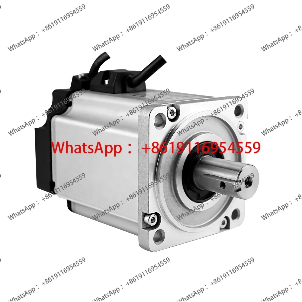 80Mm servo motor 220V 750W 2.39N.m driver, absolute encoder 17 bits, single phase 3000rpm EtherCAT control IE3