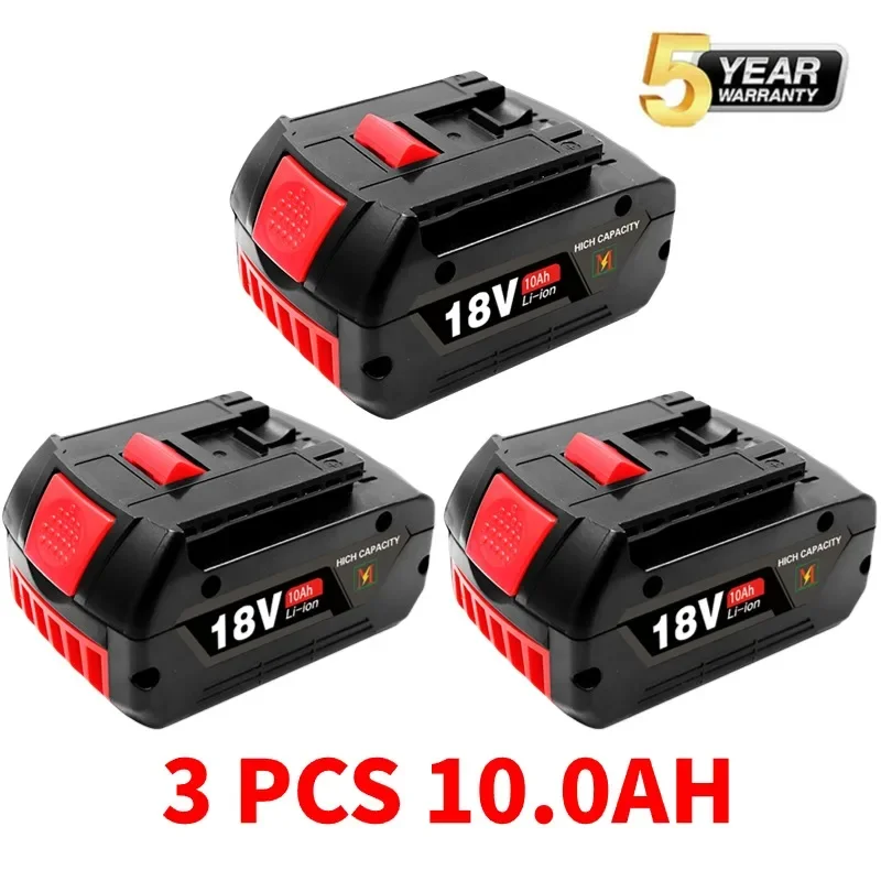 

18V 10000mAh Ersatz Batterie für Bosch 18V Professionelle System Cordless Werkzeuge BAT609 BAT618 GBA18V80 21700 Zelle