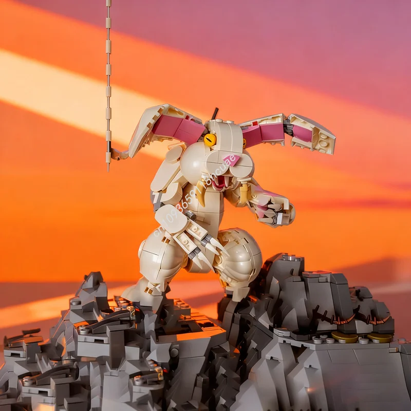 

279 шт. MOC кролик Caerbannog Creator 3 1ed модель строительные игрушечные блоки рождественские подарки сборка DIY идея образование кирпич день рождения