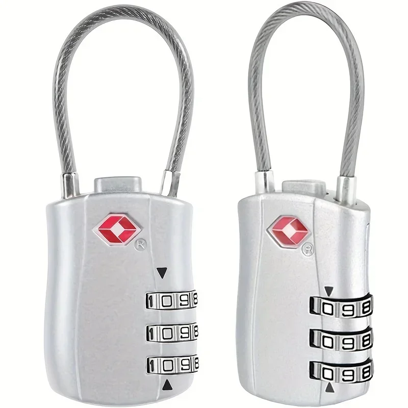 Luggage Backpack Padlock Bike Combination Alloy Body Bag Travel Gym Suit Lockers Door 1/2 Padlock for Travel Case Accessories