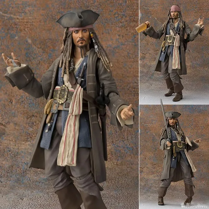 

Assembling Captain Jack PVC Action Figures Collectible Model Hot Toy for Child the best Birthday Gift with original Box