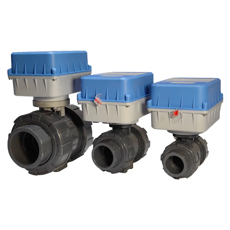 DN50 Smart Ventil Solar Stromversorgung Wasser Kugelhahn Mit Controller 4G Drahtlose Elektrische Wasser Ventil PVC