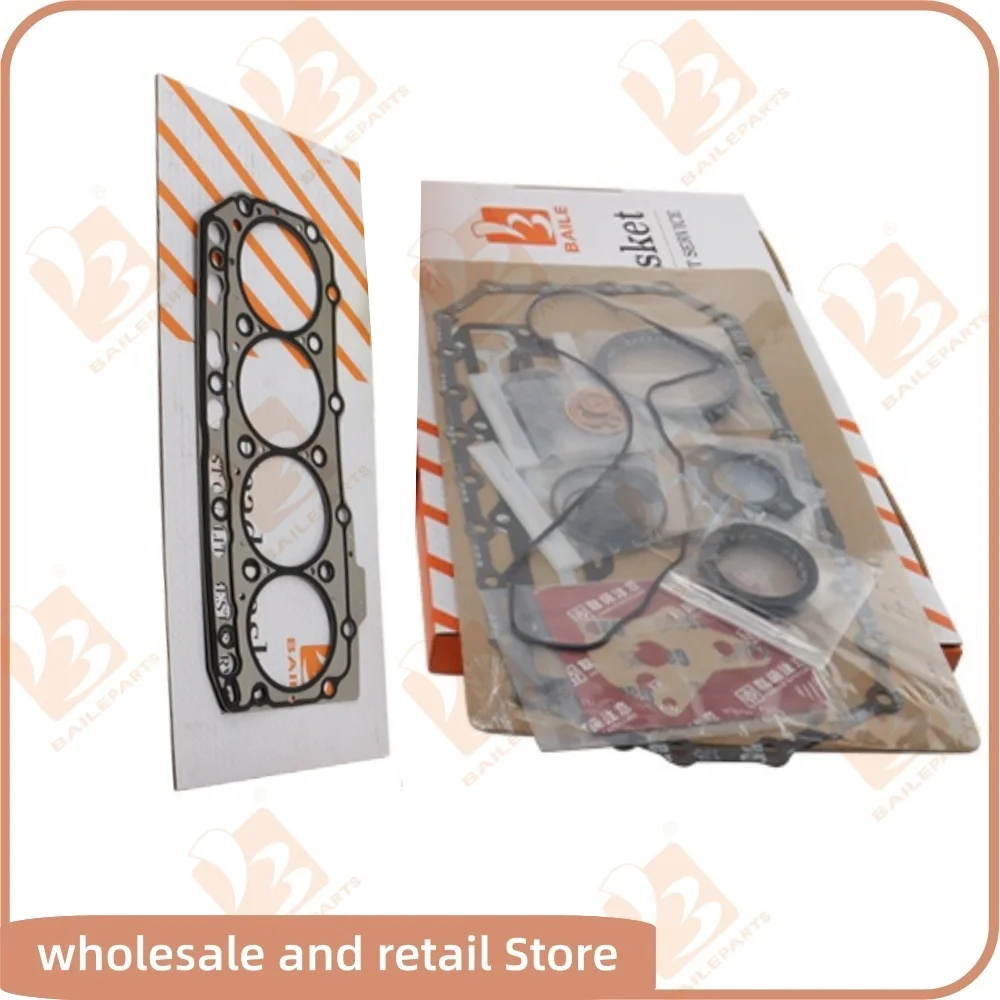 

4TNV84 Full Gasket Kit Set For Yanmar Diesel Engine Cylinder Head Gasket Overhaul Rebuild Kit Engine Spare Parts