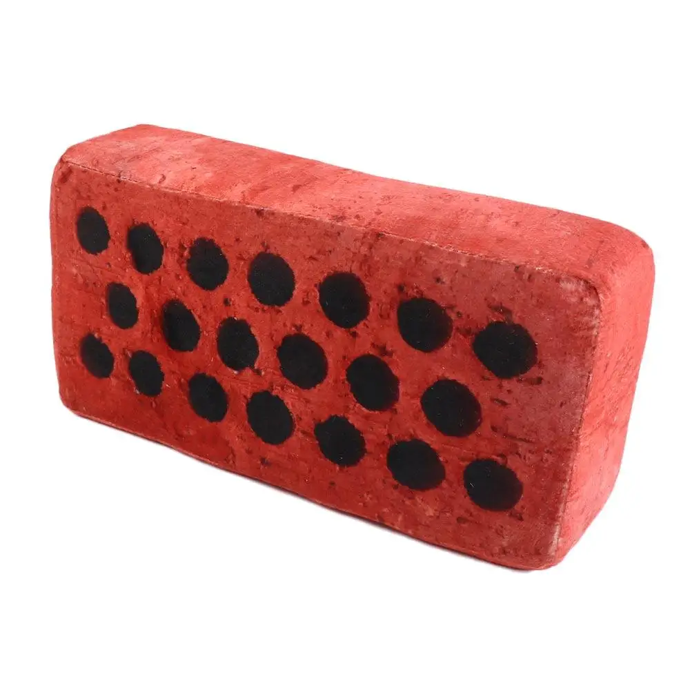 Simulation Brick Plush Sponge Brick Toy Creative Cushion Sponge Simulation Brick 25cm Cute Simulation Fake Brick Plush Cushion