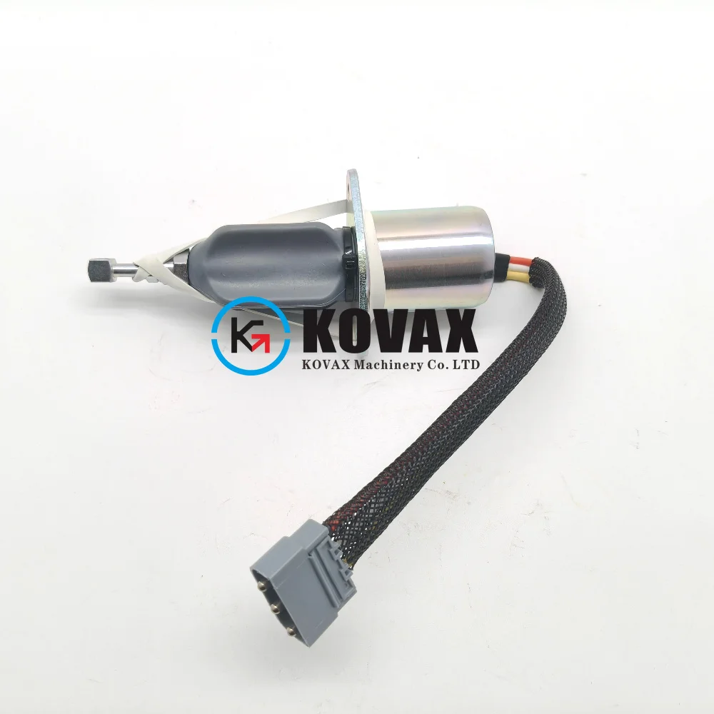 11033615 VOE11033615 24V Flameout Fuel Cut-off Solenoid Valve suitable for L50B L50C L180 L180C loaders