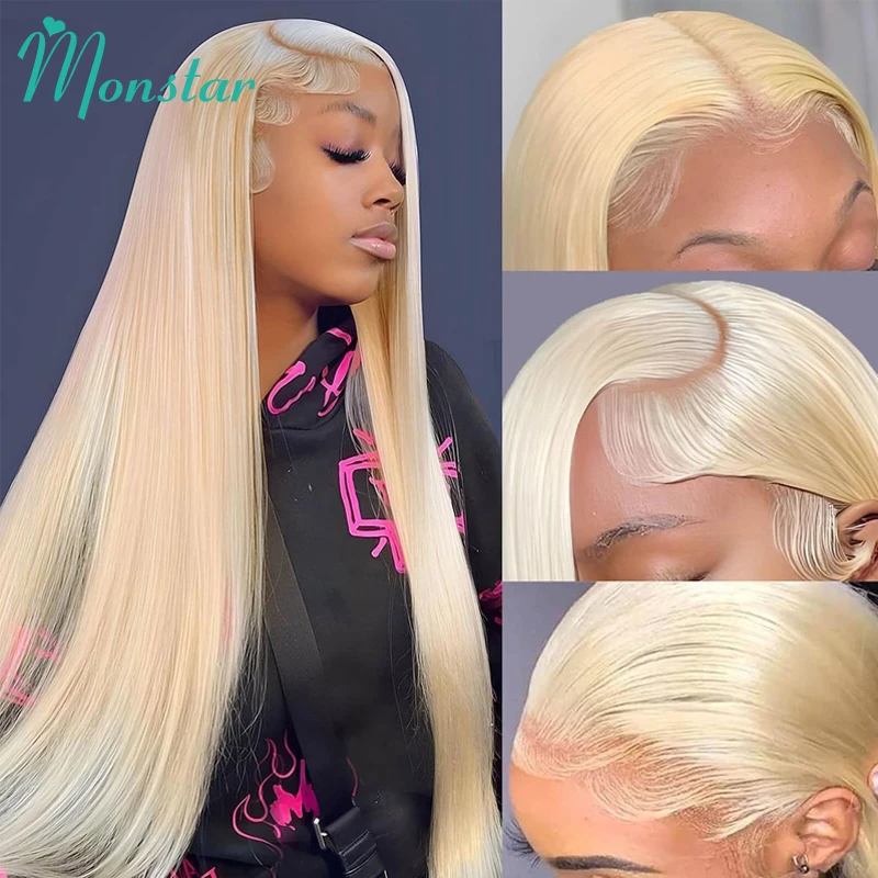 Blonde Wigs 613 Hd Lace Frontal Wig 13x6 13x4 Lace Frontal Human Hair Wig Brazilian Straight Lace Front Wigs Human Hair 360 Lace