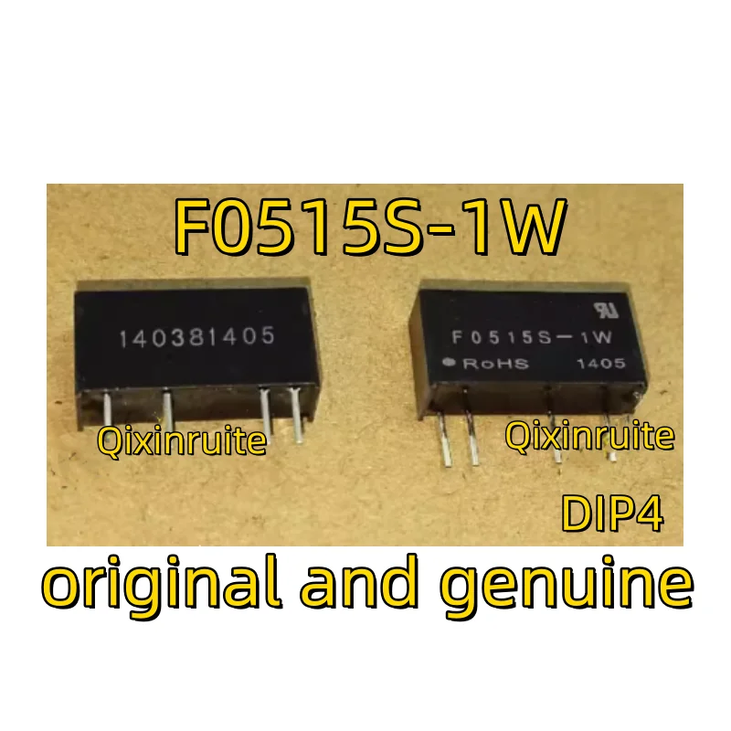 Qixinruite  New original DC-DC module isolation 3000V F0515S-1W input DC5V output DC15V66MA