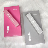 Rhode With Lip Gloss Full Set Case for iPhone 16 15 14 13 12 11 Pro Max Plus Lipstick Silicone Toast Espresso Ribbon Box Cover