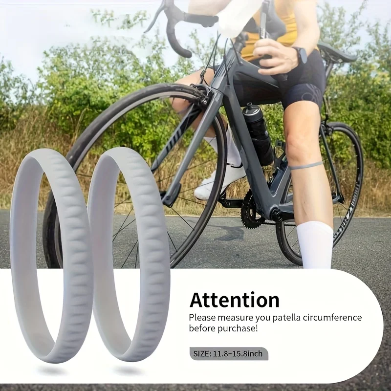 Silicone Patella Strap for Running and Sports