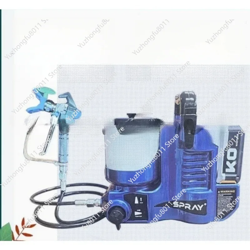 เครื่องพ่นสีแบบไร้อากาศแรงดันสูง เครื่องพ่นสีไฟฟ้าไร้อากาศ เครื่องพ่นสีไร้อากาศ แบตเตอรี่ลิเธียม