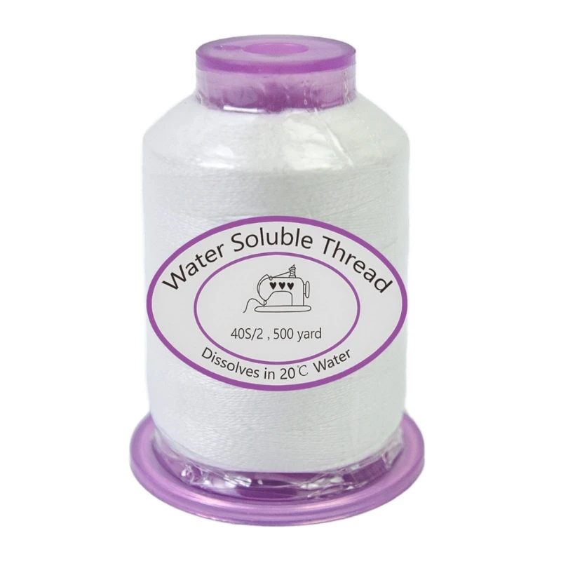 

U2JC Reclaimable Pattern Thread Quick Dissolve Vinylon Ingredient for DIY Garment Creation