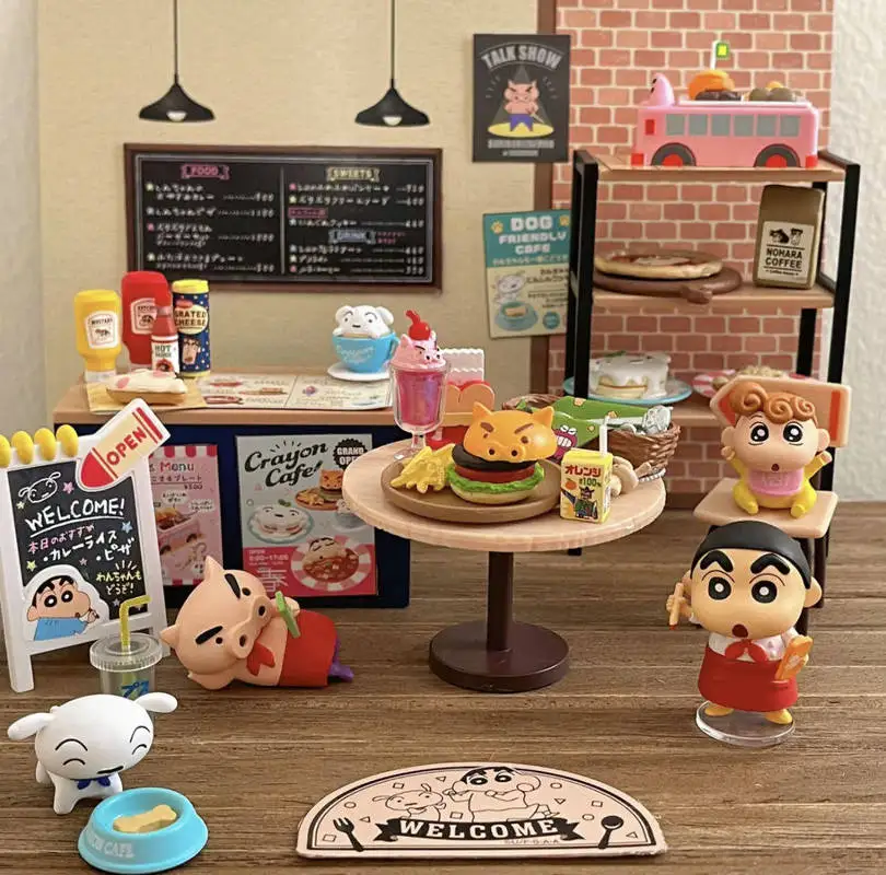 

В наличии: Миниатюрная модель-сюрприз Xiaoxin Cafe Dessert Shop для послеобеденного чая, декоративная игрушка-сцена, подарки для фанатов