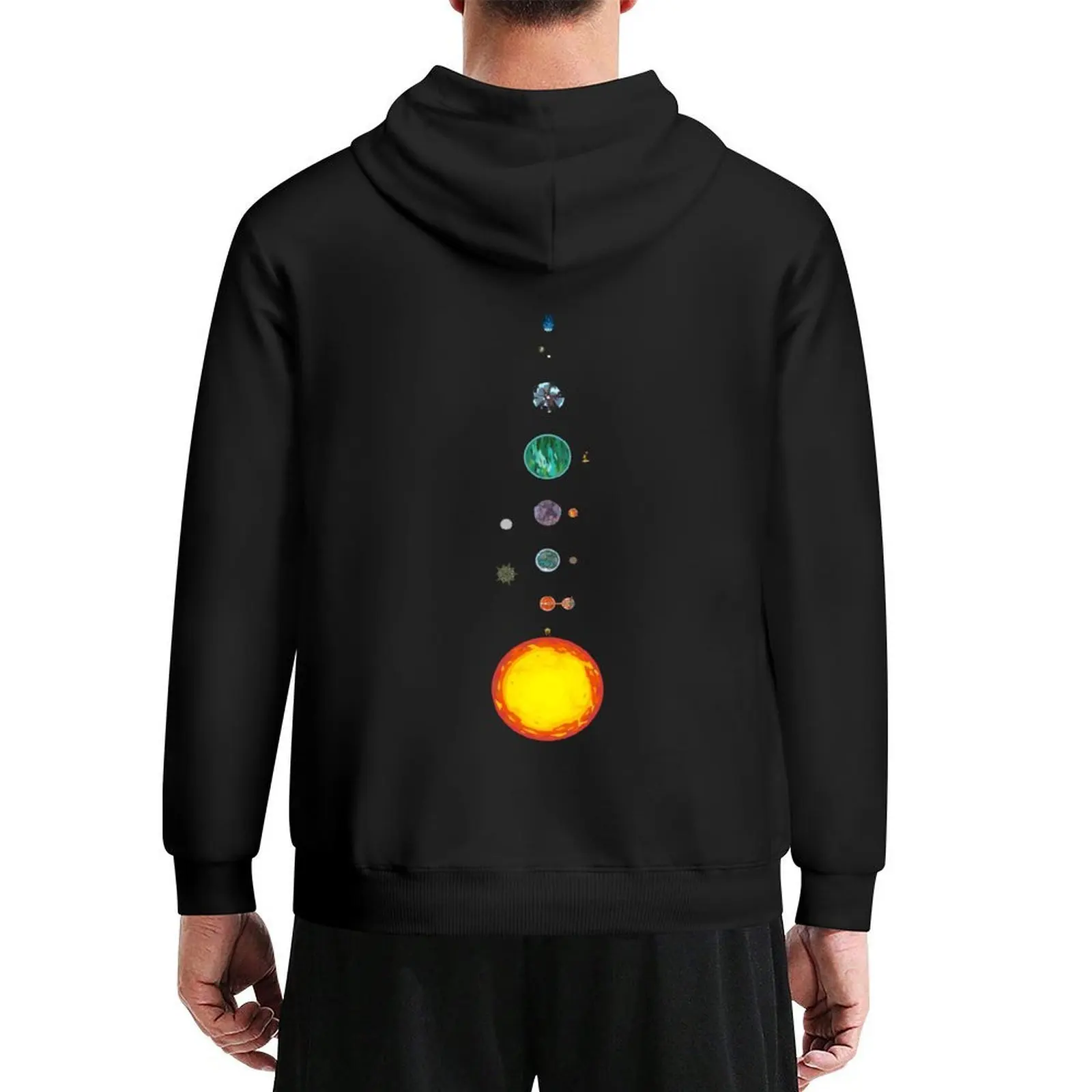

Outer Wilds Ship Log Map Hoodie mens clothing men's clothing autumn clothes men wear new in hoodies and blouses