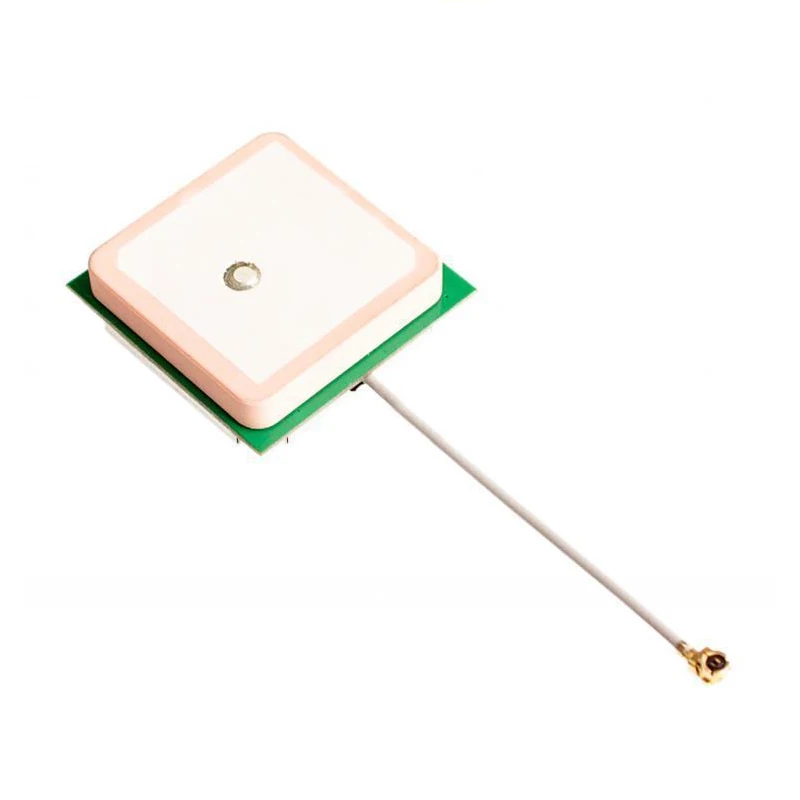 25*25*8mm 28db High Gain 5cm LengthBuilt-in Ceramic Active GPS Antenna for NEO-6M NEO-7M NEO-8M