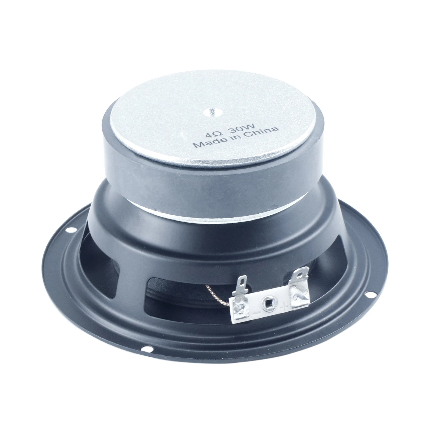 1PC GHXAMP 4.5 inch 115mm Mid Bass Woofer Speaker 25core Rubber Large R edge Bluetooth Small Box Speaker DIY 4ohm 30W