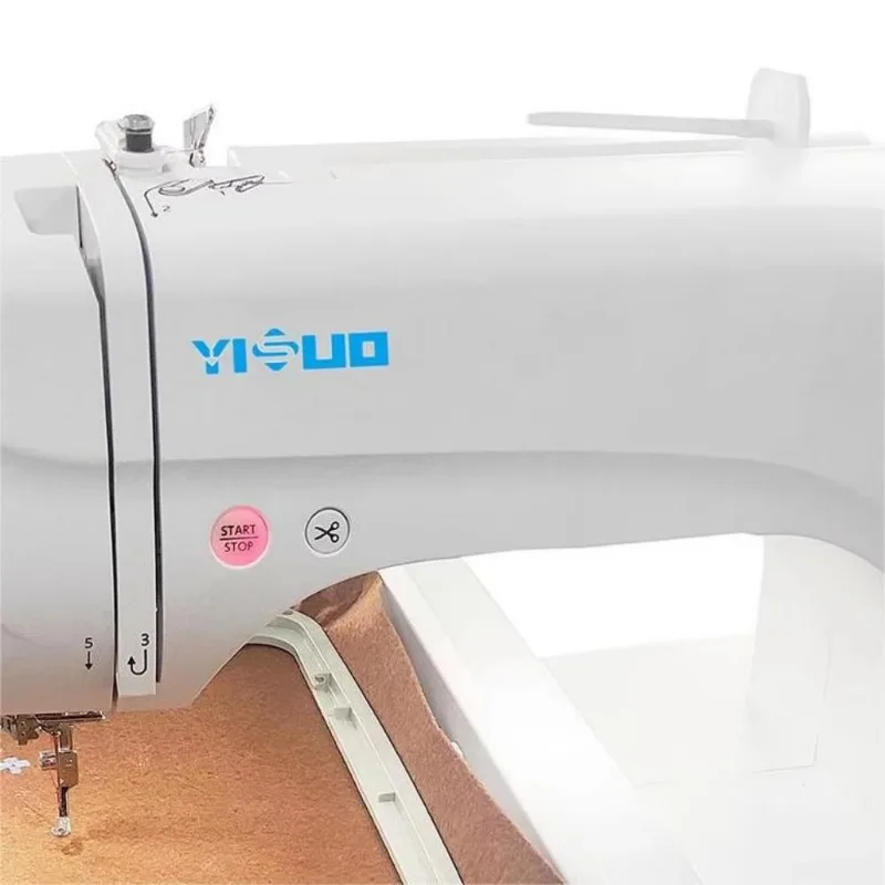 YS 660 آلة الخياطة والتطريز المحلية المحوسبة عالية الجودة المصممة حديثًا