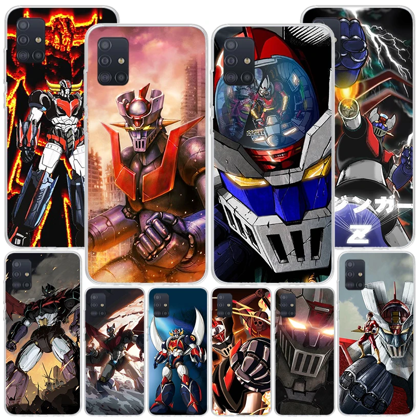 Manga Mazinger Z Anime Phone Case For Samsung Galaxy A51 A41 A31 A21S A11 A01 A71 A50S A40 A30 A20S A10S A6 A7 A8 A9 Print Cover