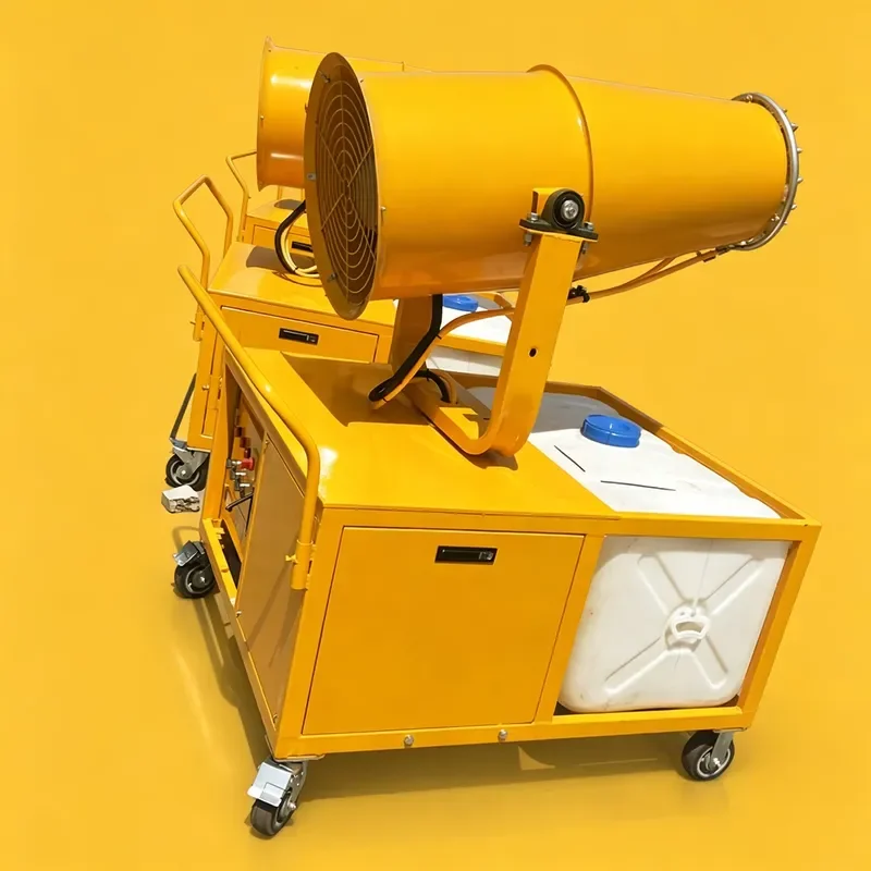 J Energy Saving Micron Fog Cannon Technology for Ultra-Fine Dust Particle Control in Industrial Workshops