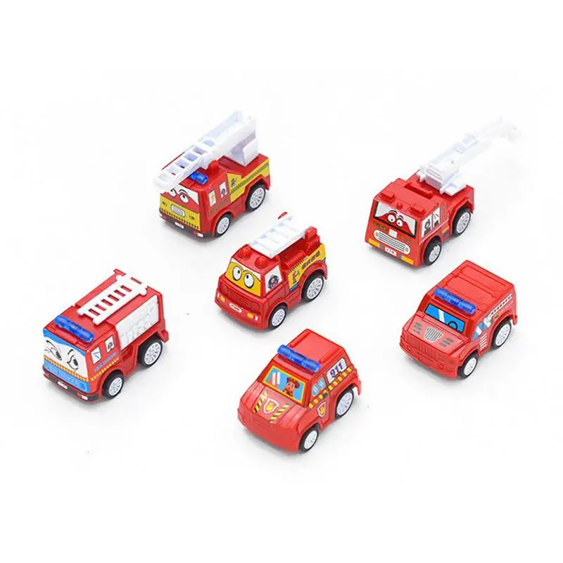 

Small Pull Back Cars For Kids For Boys And Girls Pull Back Toy Cars Push And Go Vehicle Car Set With Fire Truck Taxi Model