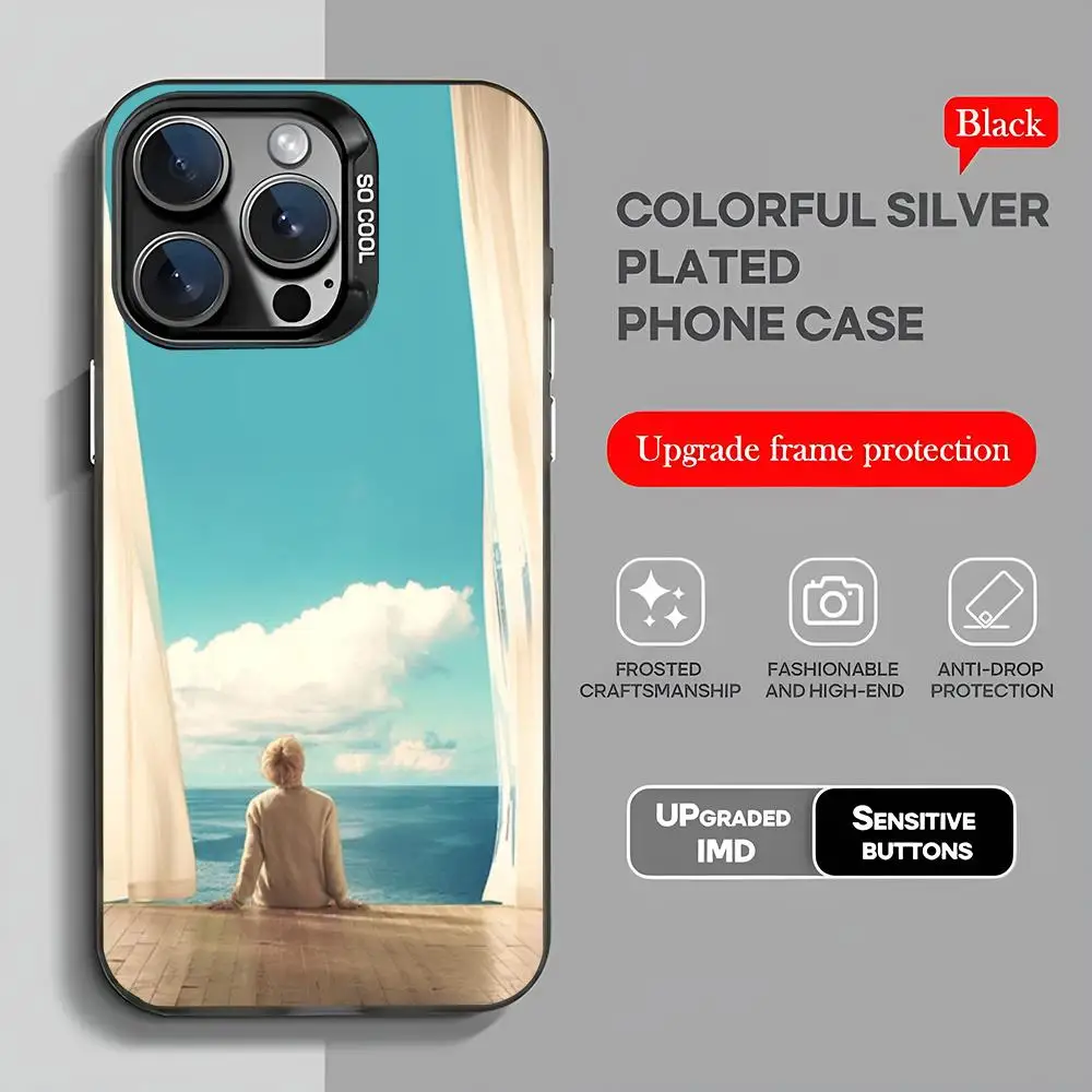 

Чехол Jimin Park Ji-min MINISO, черный, популярный в Корее, оптовая продажа, чехол для iPhone 16, 15, 14, 13, 12 Pro XR, противоударный цветной чехол