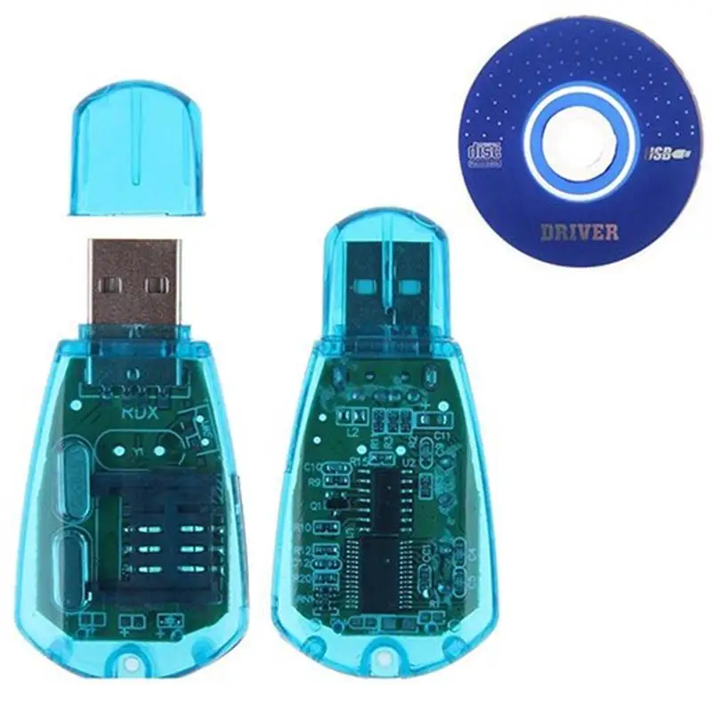 SIM Card Reader,USB Cellphone Standard SIM Card Reader Copy Cloner Writer SMS Backup GSM/CDMA+CD