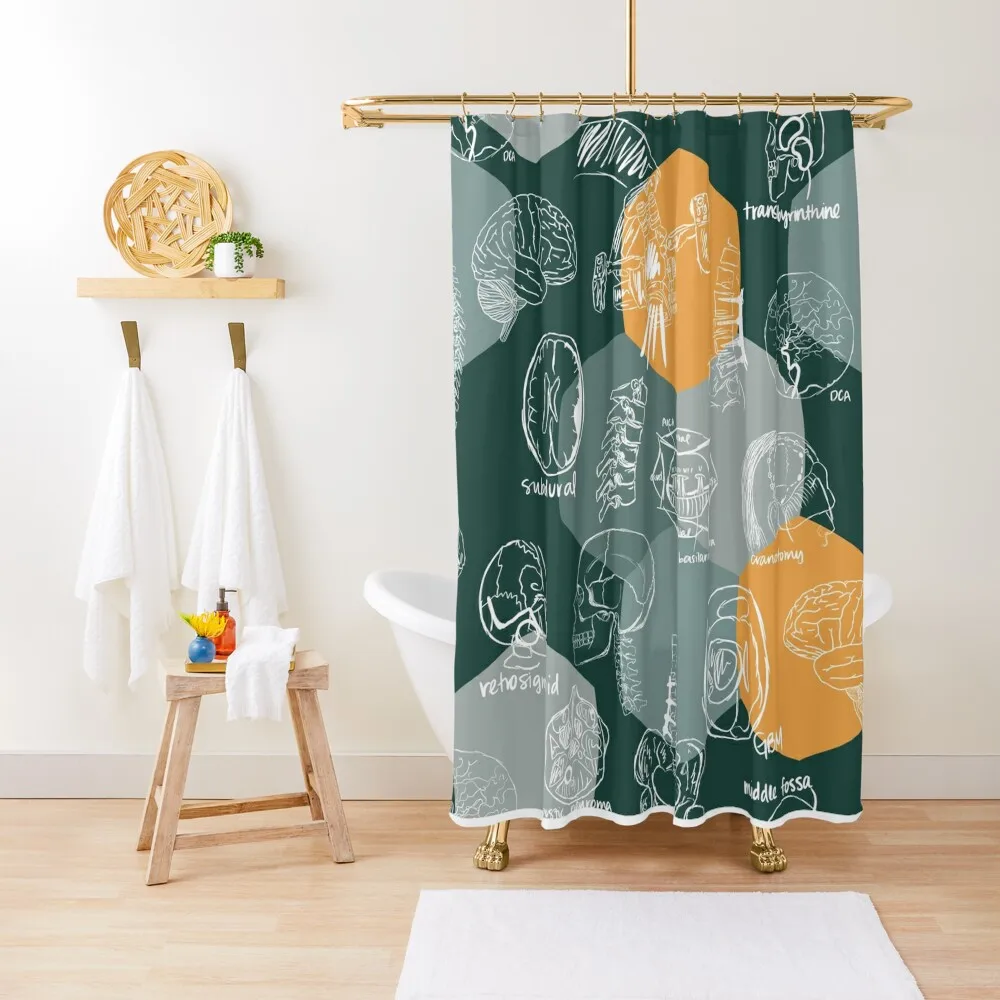 

Neurosurgery Sketches Shower Curtain Bathroom For Shower Bathroom Decor Shower For Bathroom Curtain