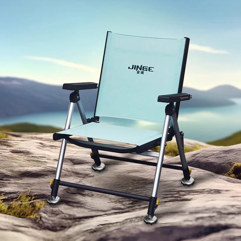 

Lightweight Tourist Beach Chairs Camping Relaxing Folding Portable Beach Chairs Fishing Outdoor Furniture Cadeira De Pesca LLBC