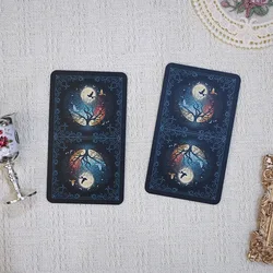 12*7cm Red Fairy Tarot Card Games Paper Manual