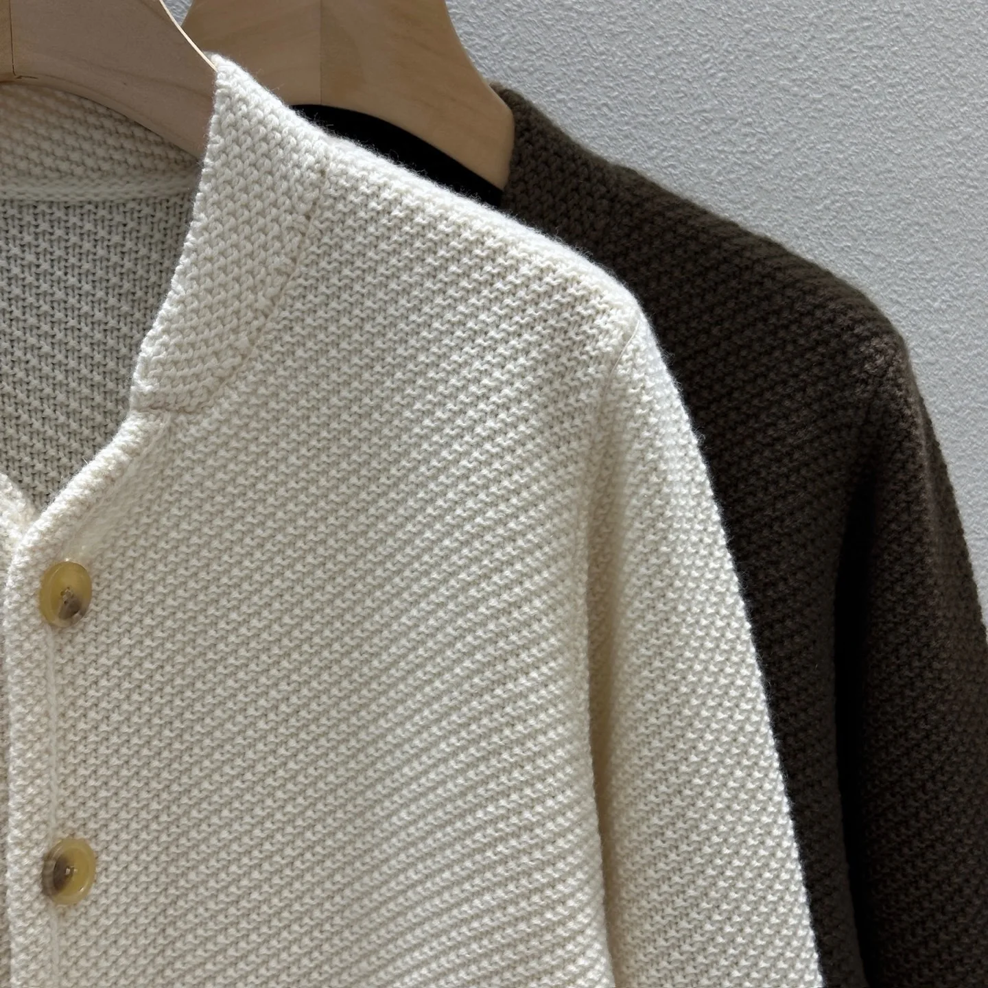 2026 Spring Autumn New Knitted Cardigan Wool Cashmere Lazy Style Sweater Women's Wear