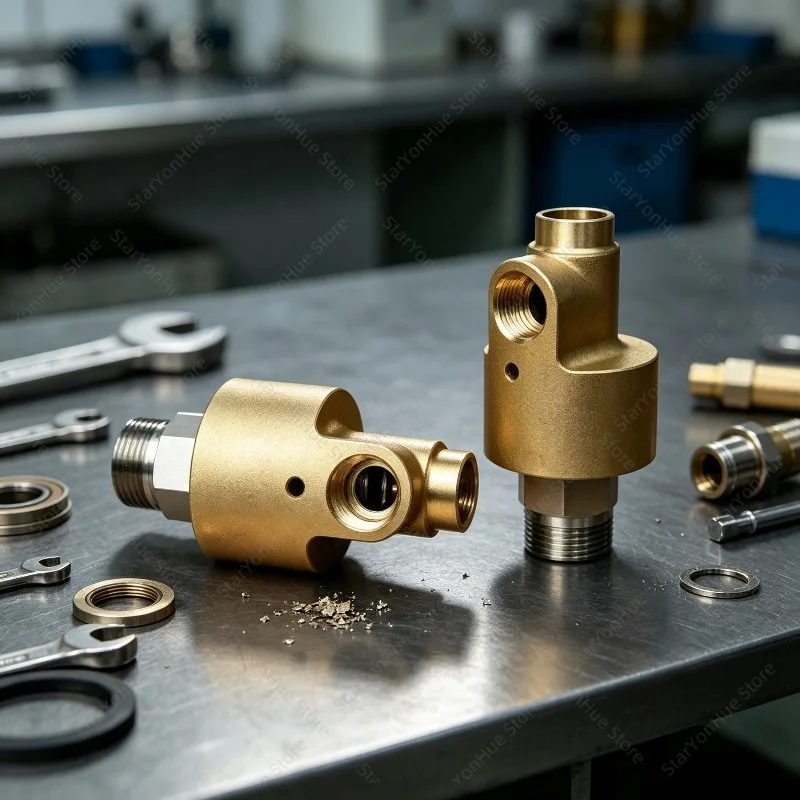 HD-40R High Speed Spindle Rotary Joint, High Pressure Center Water Outlet, CNC Machining Center Spare Parts