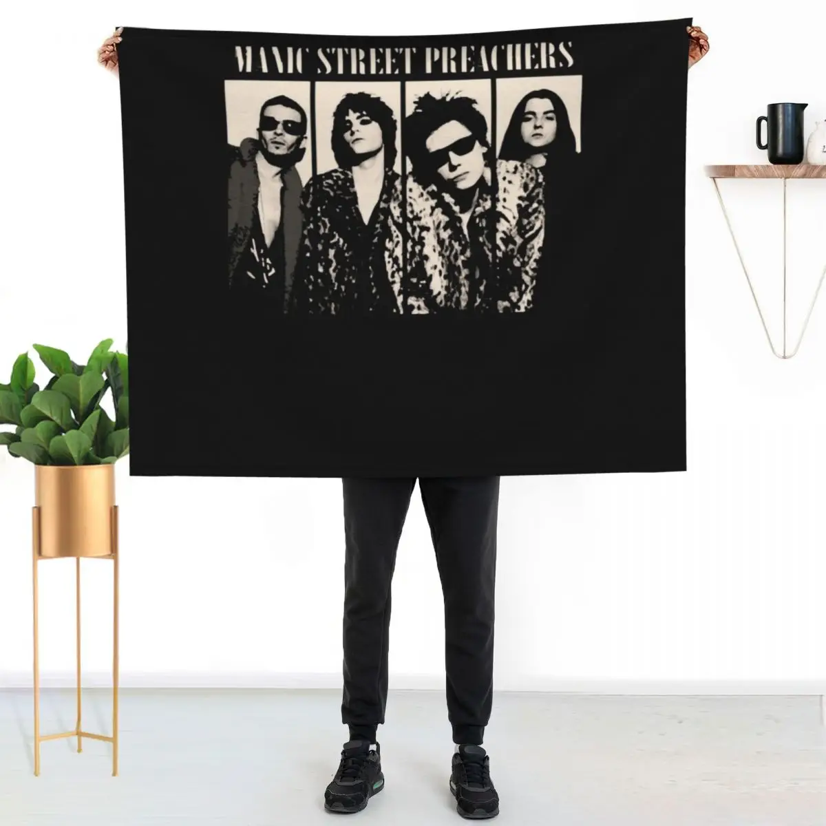 Generation Terrorists Throw Blanket Plaid Winter beds christmas decoration Hairys Single For Sofa Thin Blankets