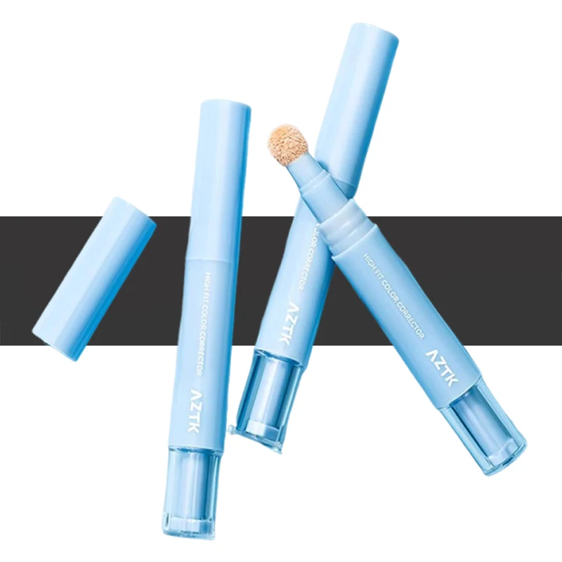 AZTK-lápiz corrector de 4,6g, base líquida, corrector circular de ojos oscuros, palo para manchas de acné, maquillaje perfecto, Cosméticos de belleza para el cuidado de la piel