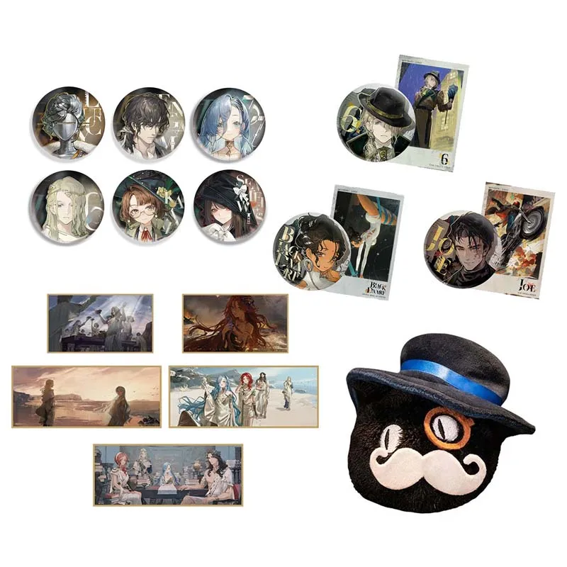 

Sunsyea Reverse:1999 Official Merch Badge Colored Paper Postcard Set