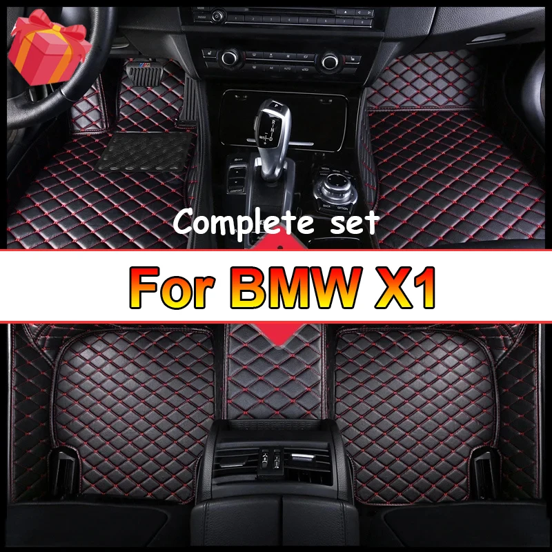 

Пользовательские 3D Автомобильные коврики для BMW X1 E84 F48 X2 F39 X4 F26 G02 2018-2023 аксессуары для интерьера из искусственной кожи