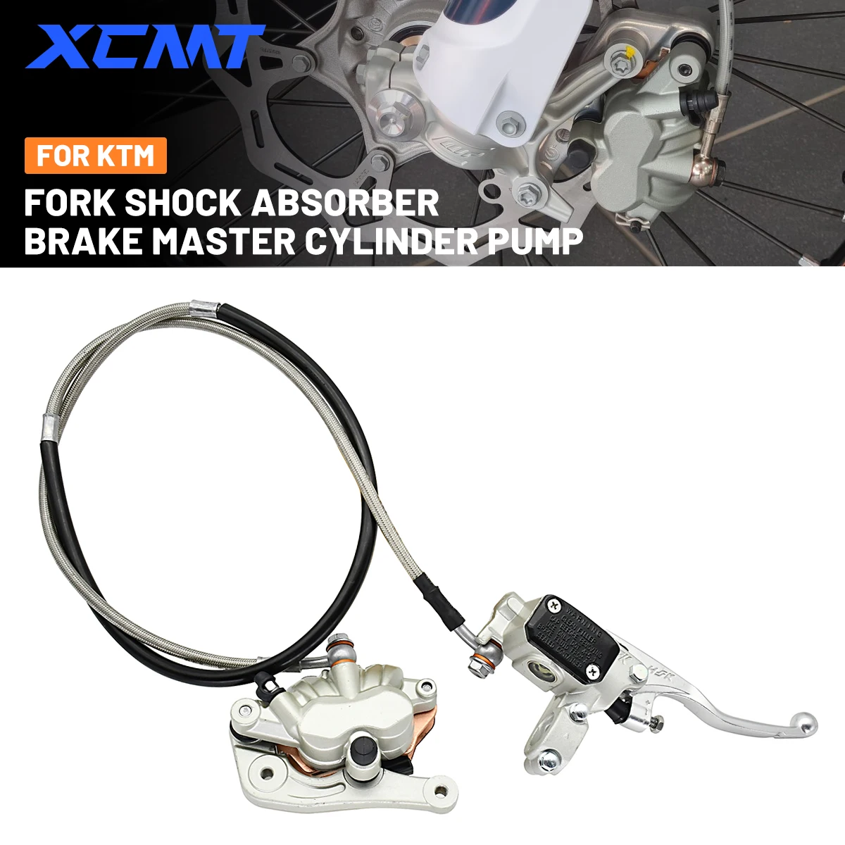 

Motorcycle Front Brake Pump Caliper Set For KTM XCW XCFW EXC EXCF SX SXF XC XCF 6 Days TPI 125-500 530 For Husqvarna 2014-2023