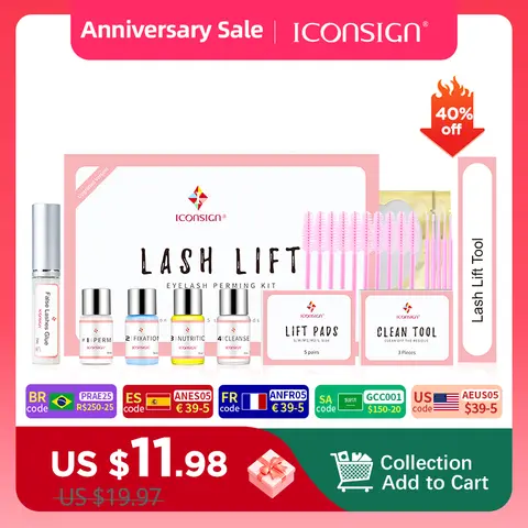 Upgrade Lash Lift Kit 6-8 Weeks ICONSIGN