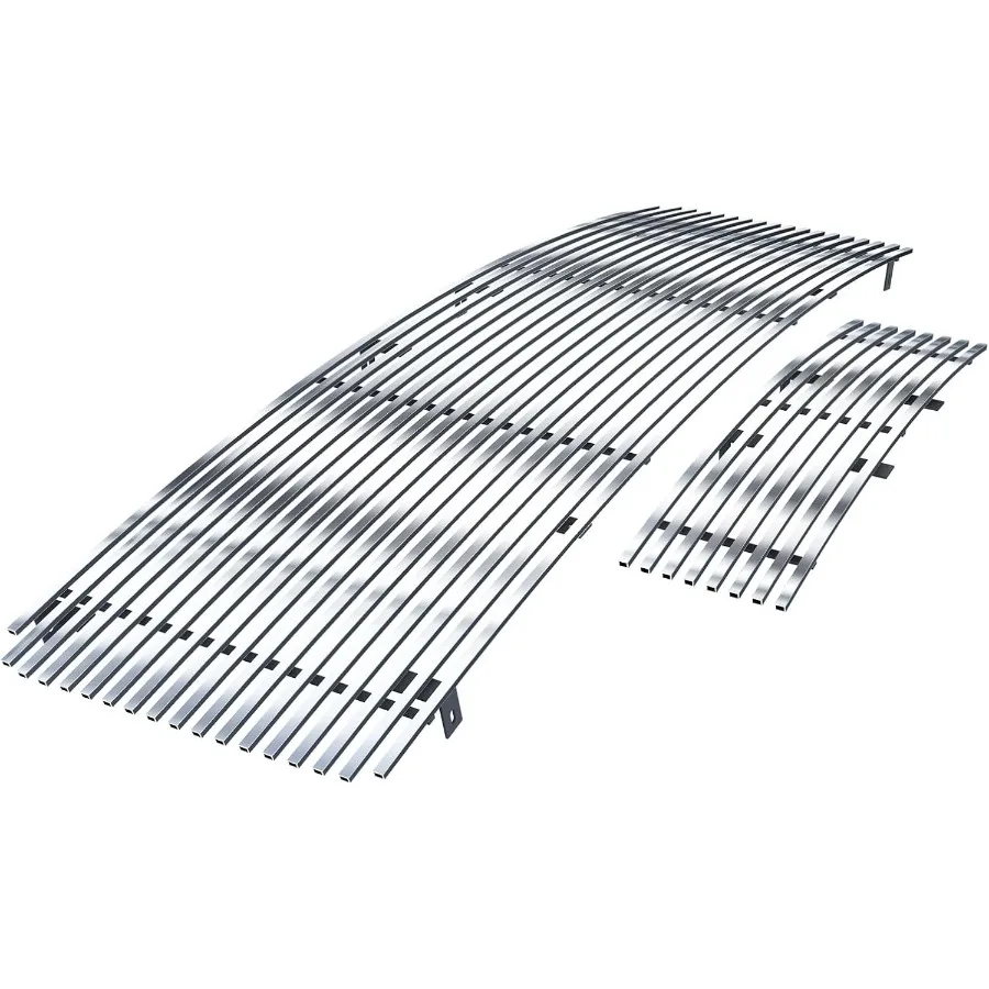 

Совместим с Ford F150 20092014, основной верхний нижний бампер, нержавеющая сталь, хром, 8x6, заготовка, передняя решетка, вставка, комбинированная F8