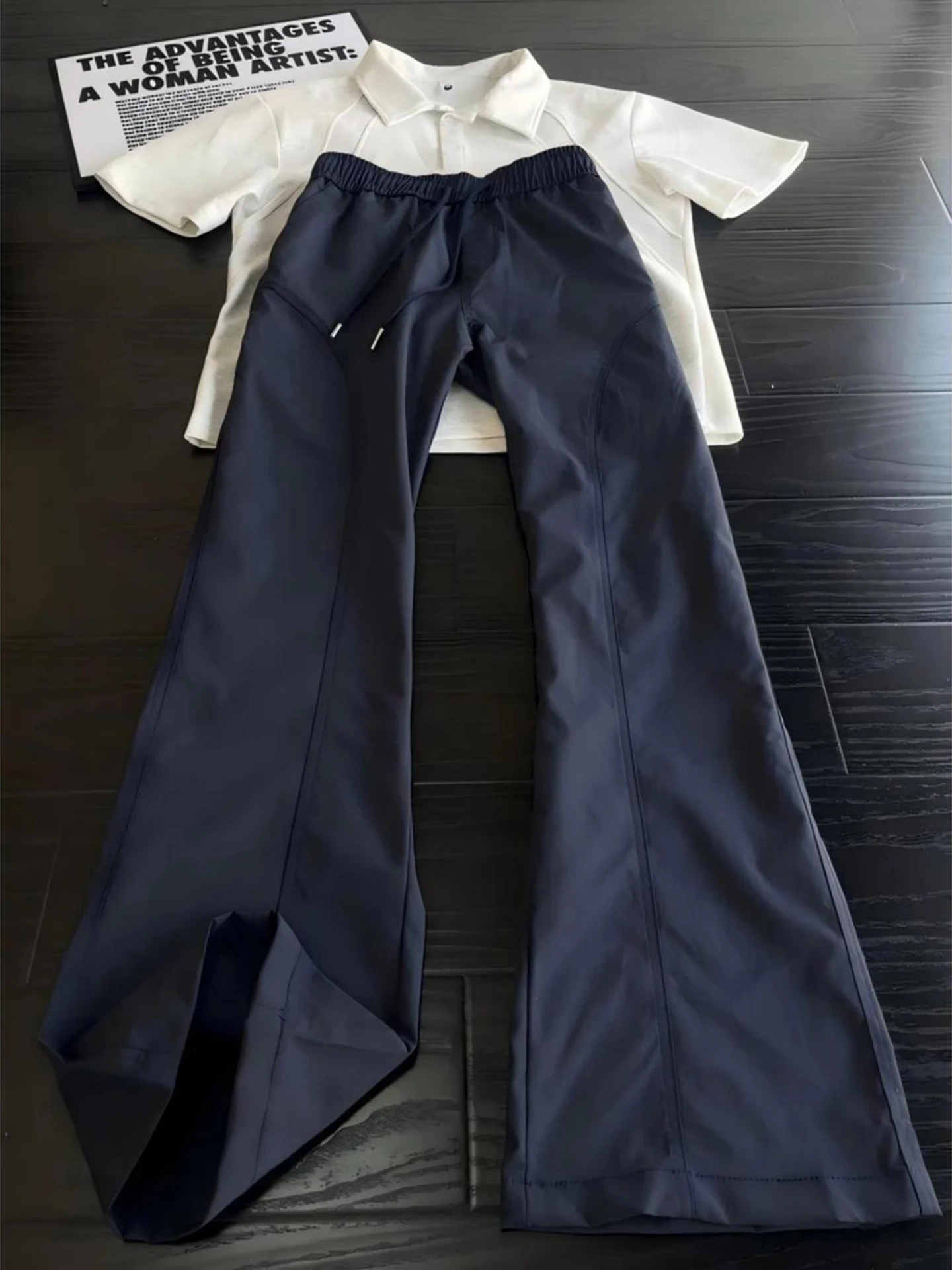 

Мужские летние брюки American Sle Ice Silk: быстросохнущие, прямого кроя, повседневные, спортивные, свободные, комфортные