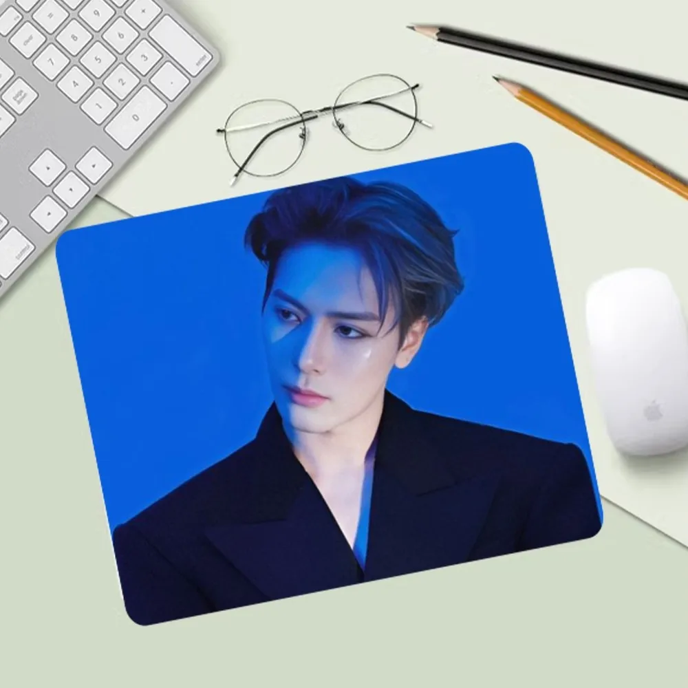 Singer Jackson Wang Mousepad Computer Desk Mat Table Keyboard Pad Laptop Cushion Non-slip Deskpad