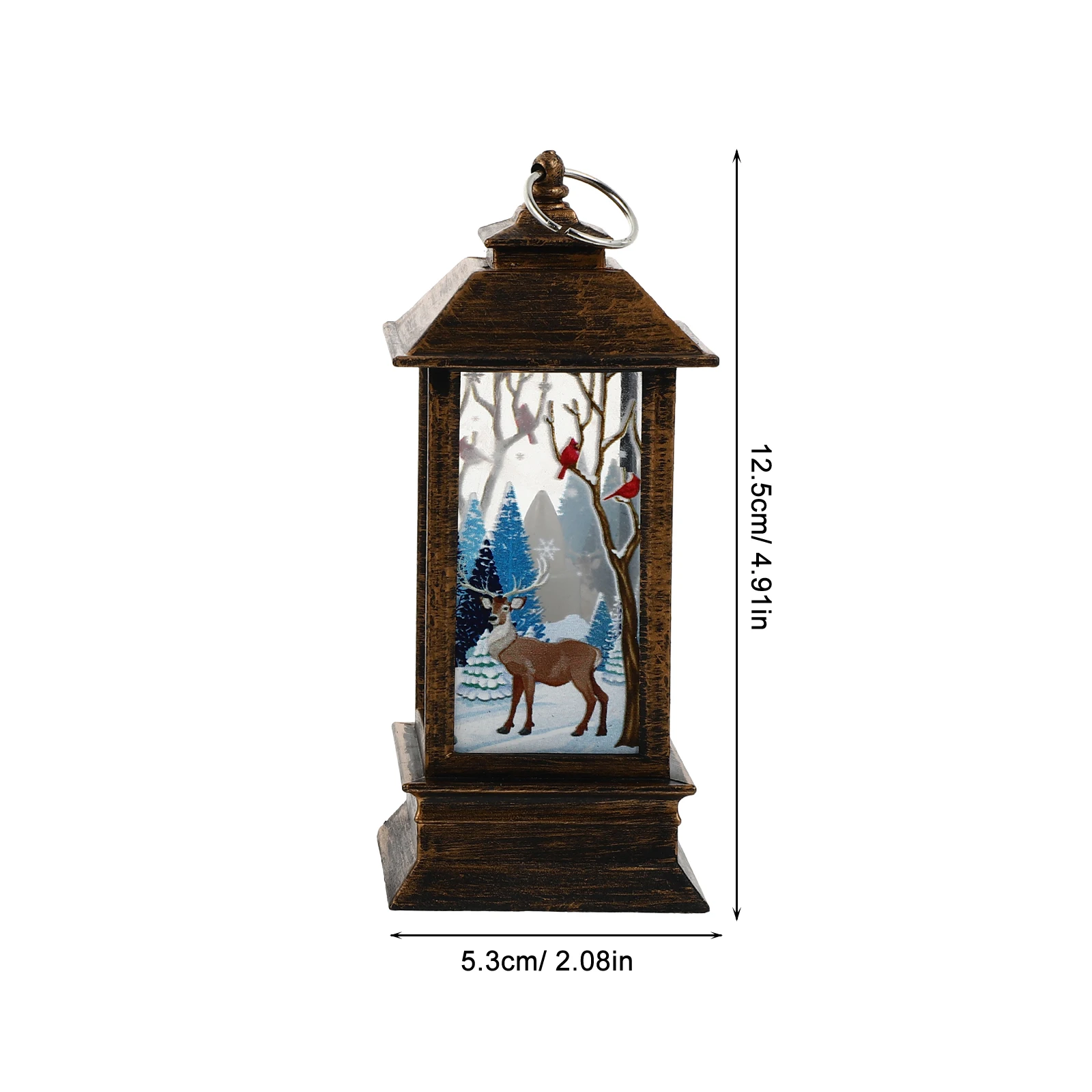 

3Pcs LED Light Retro Vintage Lamp Ornament Home Decorative Festival Light Xmas Party Supply Christmas Decoration Lamp