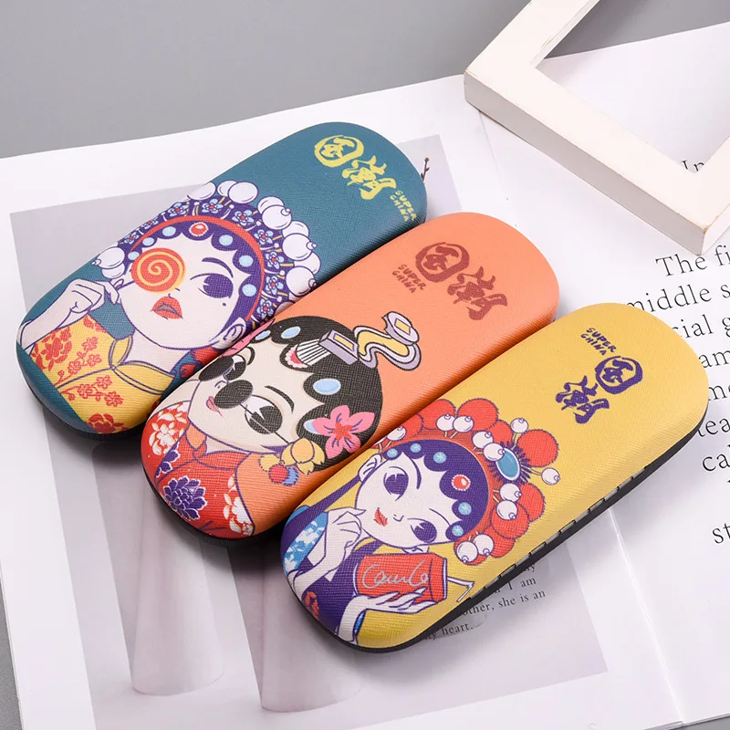 نظارات بإطار قصر النظر ، صندوق نظارات محاصر بإطار ، إكسسوارات نظارات بإطار بصري ، علبة نظارات