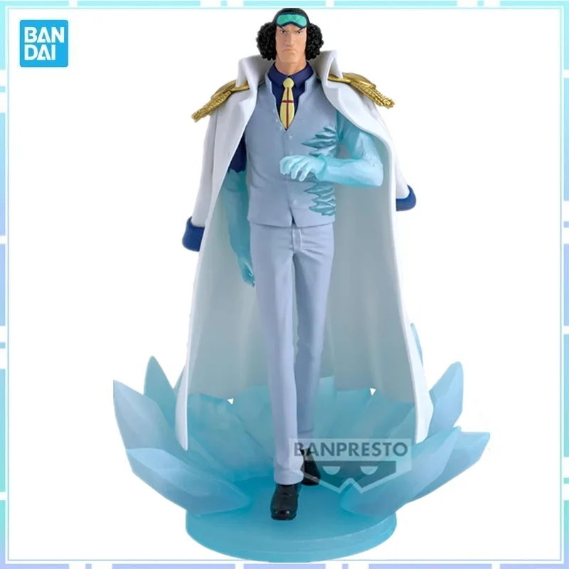 

Bandai Original Banpresto Аниме One Piece THE LOGIA Kuzan ПВХ Фигурка Коллекционная модель игрушки Gitts