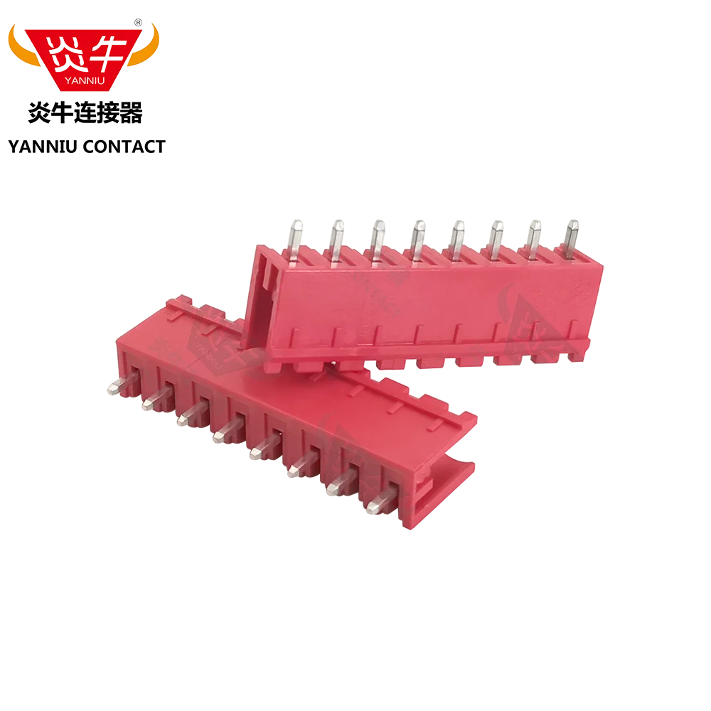 10Pcs KF2EDGV 5.08 2P ~ 12P Red PCB CONNECTOR PLUG-IN TEMINAL BLOCK 2EDGV 5.08mm 2PIN ~ 12PIN MSTBV 2,5 G  PHOENIX DEGSON YANNIU