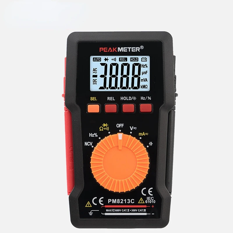 PM8213A/B/C Multifunctional High Precision Digital Multimeter Multimetro 400mA Current 600v voltage resistance meter