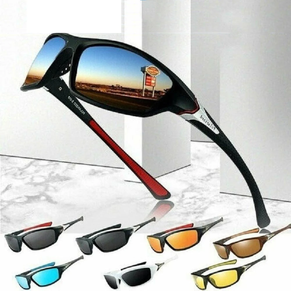 Fashion Oval Vintage Polarized Sunglasses Men Women Retro Driving Fishing Luxury Brand Designer Sun Glasses UV400 Eyewear