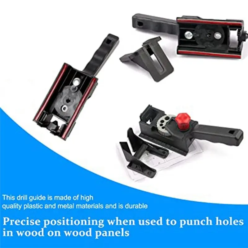 ABFS 38 Piece Wood Dowel Drilling Template Wood Dowel Aids For Craftsmen And Woodworking Enthusiasts