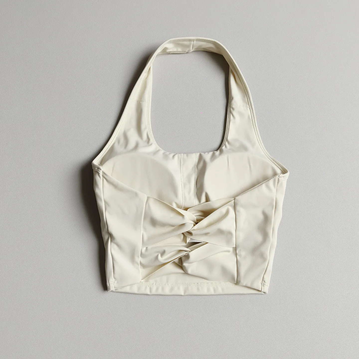 Hochintensiver Sport-BH für Frauen mit Brustpolstern, Neckholder, Yoga-Rücken, Trainings-Laufweste, eng anliegender Fitness-BH-Top – Detail 4